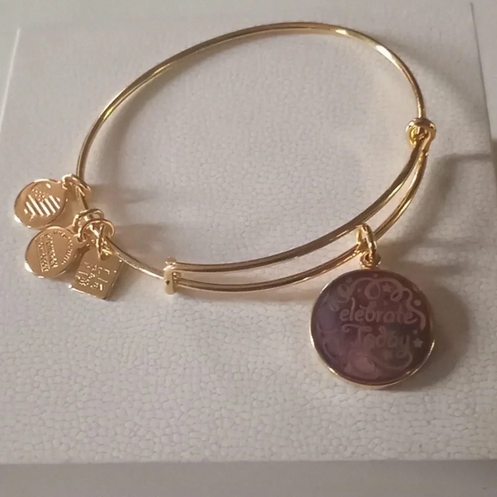 Gold Celebrate Today 🎉 Alex and Ani Bracelet